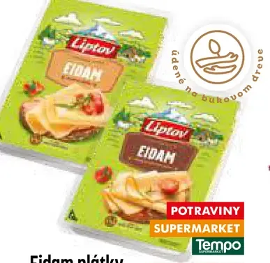 Liptov Eidam plátky, 2 druhy