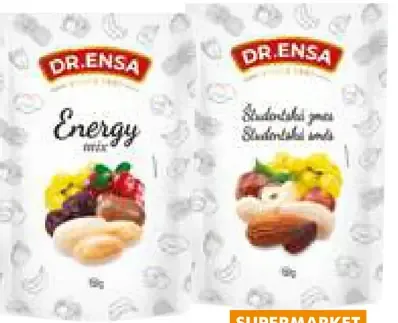 Dr. Ensa zmes ovocia a orechov – 2 druhy