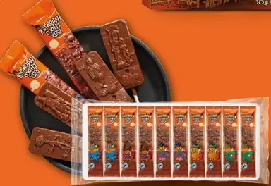 Halloween dezertné piškóty s jablkovou príchuťou