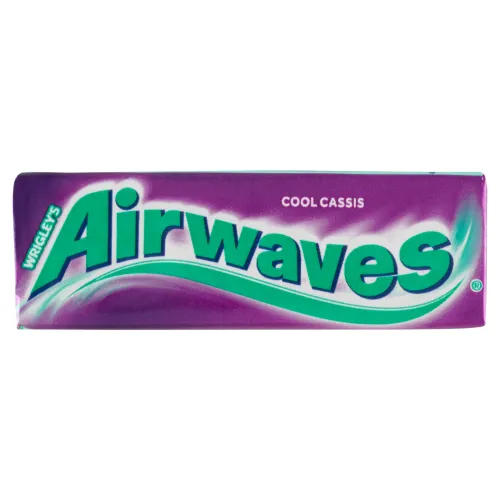 Wrigley's Airwaves Cool Cassis žuvačka bez cukru s príchuťou mentolu a čiernej ríbezle