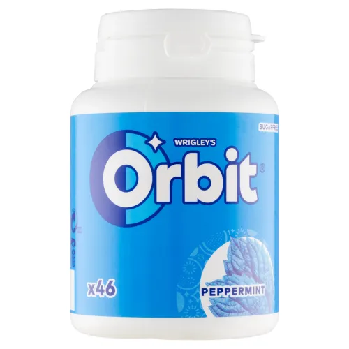 Wrigley's Orbit Peppermint žuvačka bez cukru s mätovou príchuťou