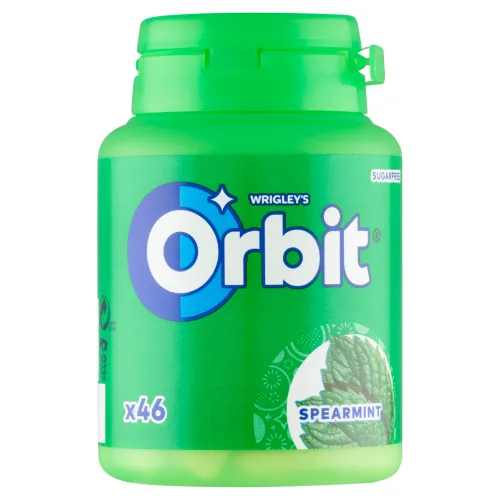 Wrigley's Orbit Spearmint žuvačka bez cukru s mätovou príchuťou