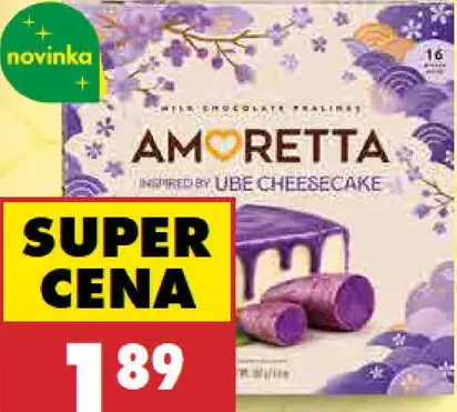 Pralinky Ube cheesecake Amoretta