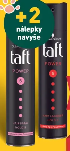 Taft lak na vlasy Power, rôzne druhy
