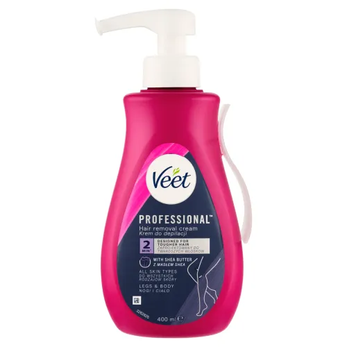 Veet Professional depilačný krém na nohy a telo