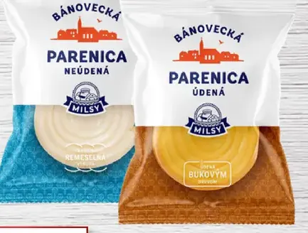 Milsy Bánovecká parenica – 2 druhy