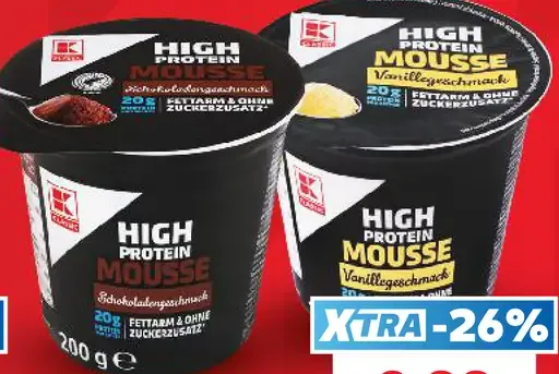K-Classic proteínová pena – čokoládová a vanilková