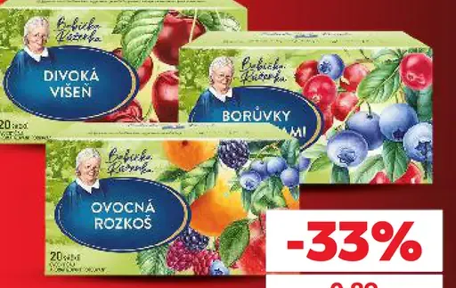 Babičkina záhrada Ovocný čaj