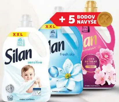 Aviváž – Silan a Lenor, rôzne druhy