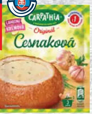 Carpathia Original Krémová polievka cesnaková