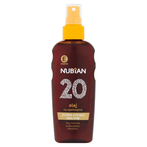 Nubian Olej na opaľovanie