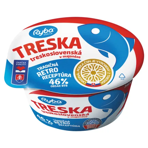Ryba Košice Treska treskoslovenská v majonéze