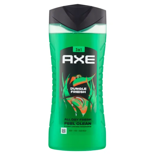 Axe Jungle Fresh sprchovací gél 3 v 1 na telo, vlasy a tvár