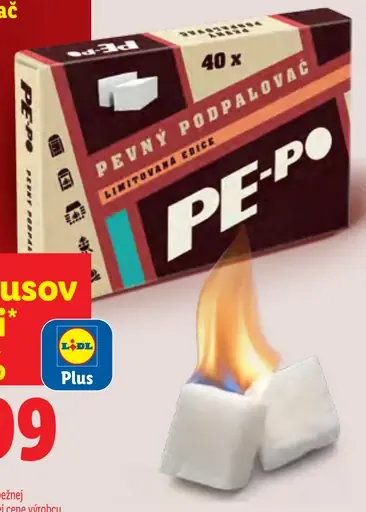 PE-PO tuhý podpaľovač Retro
