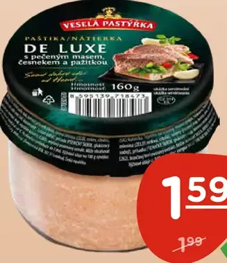 Veselá Pastierka Paštéta de Luxe