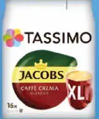 Tassimo Jacobs Café Crema XL káva v kapsulách