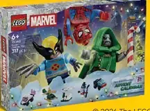 LEGO Marvel 76340 Adventný kalendár 2026