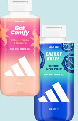 Adidas sprchovací gél – Get Comfy, Energy Drive