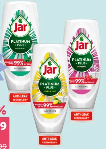 Jar Platinum Plus prostriedok na umývanie riadu