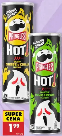 Pringles HOT Scary Cheese & Chilli