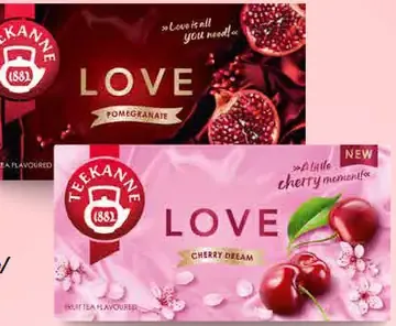 Teekanne ovocný čaj Love Pomegranate / Cherry Dream
