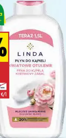 Linda pena do kúpeľa kvety/olej