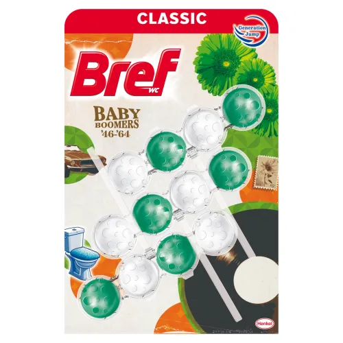 Bref Limited Edition Baby Boomers tuhý WC blok 3 x