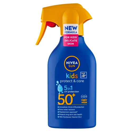 Nivea Sun Protect & Care detský sprej na opaľovanie OF 50+