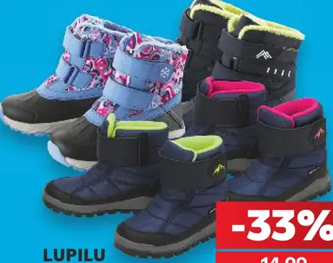 Detská zimná obuv, veľkosti 25 – 30