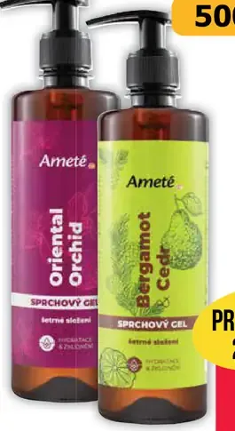Ameté sprchovací gél – Oriental Orchid, Bergamot