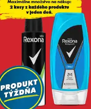 Sprchový gél Rexona Men alebo deodorant Rexona Men