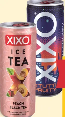 Xixo Ice Tea rôzne druhy