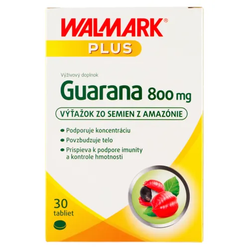 Walmark Plus Guarana 800 mg výživový doplnok 30 tabliet