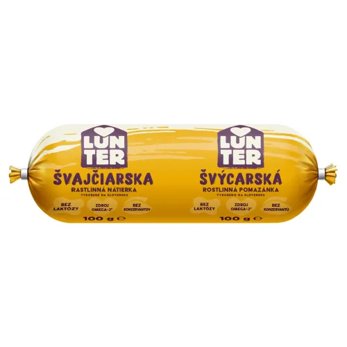 Lunter Švajčiarska rastlinná nátierka