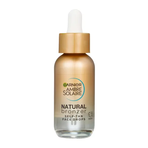 Garnier Ambre Solaire Natural Bronzer samoopaľovacie kvapky na tvár