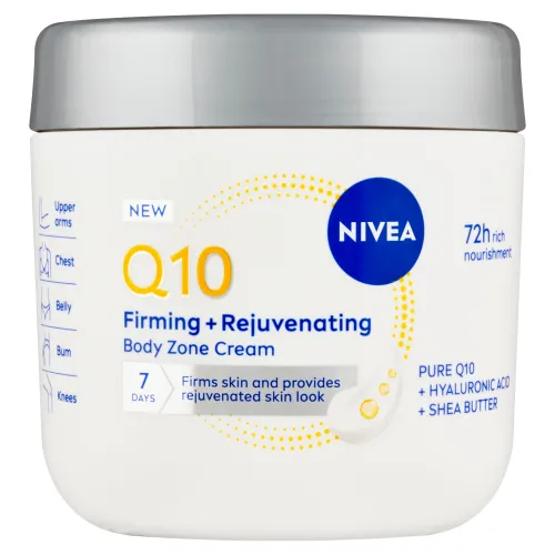 Nivea Q10 Spevňujúci remodelačný telový krém