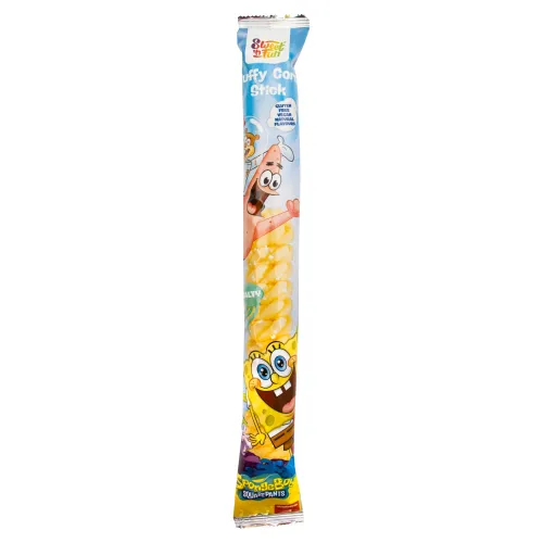 Sweet'n Fun Sponge Bob Squarepants extrudovaný kukuričný snack solený