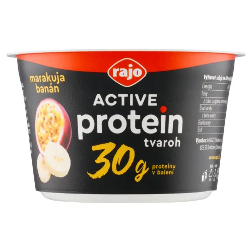 Rajo Active Protein Tvaroh marakuja banán
