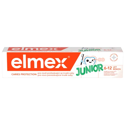 elmex® Junior detská zubná pasta pre deti od 6 do 12 rokov