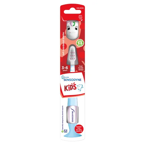 Sensodyne Pronamel Kids zubná kefka pre deti vo veku 3-6 rokov