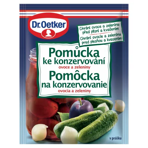 Dr. Oetker Pomôcka na konzervovanie ovocia a zeleniny v prášku