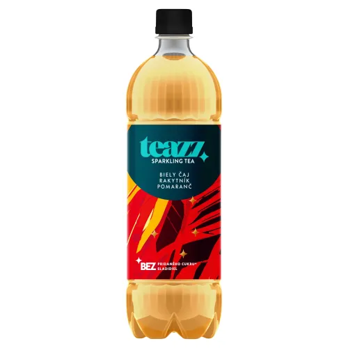 teazz Sparkling Tea biely čaj, rakytník, pomaranč