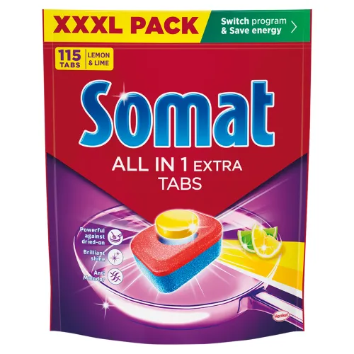 Somat All in 1 Extra Lemon & Lime tablety do umývačky riadu