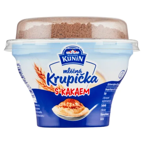 Mlékárna Kunín Mliečna krupica a kakaová zložka