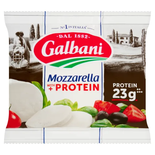 Galbani Mozzarella + Protein mäkký nezrejúci parený syr