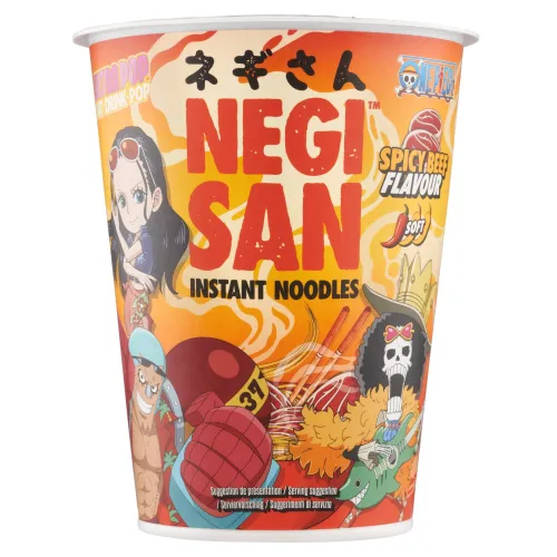 Negisan Instantné rezance s pikantnou hovädzou príchuťou