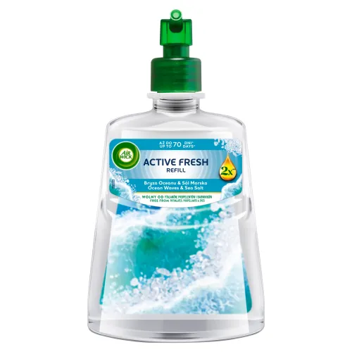 Air Wick Active Fresh Náplň na vodnej báze do automatického difuzéra oceán a morská soľ