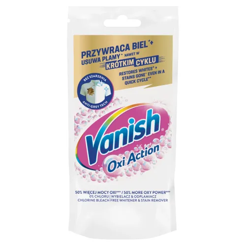 Vanish Oxi Action Gél na bielenie a odstránenie škvŕn