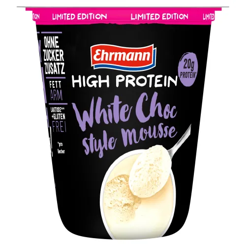 Ehrmann High Protein Mousse White Chocolate Flavour