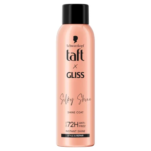 Schwarzkopf Taft x Gliss Silky Shine lesk na vlasy v spreji